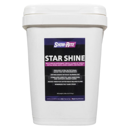 Show-Rite Star Shine 26% Protein Pellet