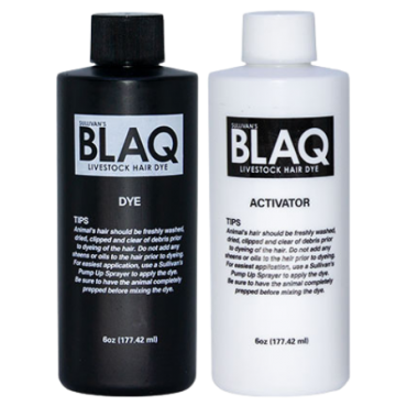 Sullivan's BLAQ -Livestock Hair Dye Kit