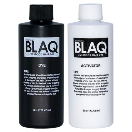 Sullivan's BLAQ -Livestock Hair Dye Kit