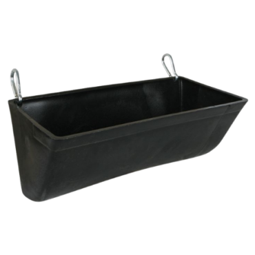 Mighty Max Clip-On Fence Feeder Black