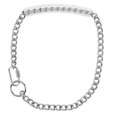 Weaver Livestock Chain Goat Collar with Rubber Grip