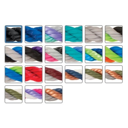 Color Chart for Weaver Livestock Poly Rope Sheep Halter with Snap.