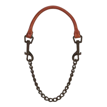 Weaver Livestock Leather and Chain Goat Collar
